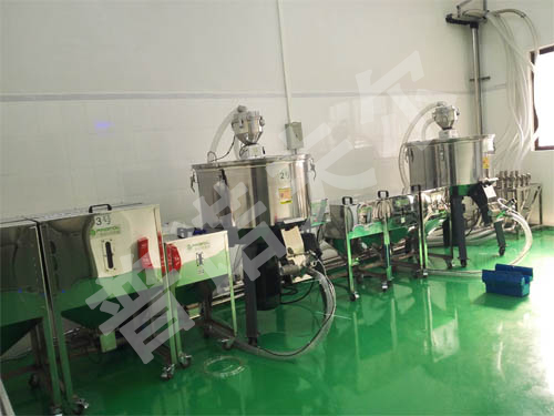 食品级中央供料系统现场